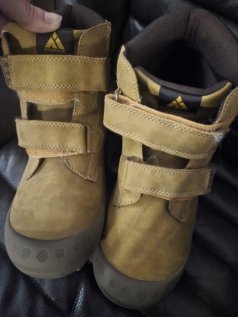 Mishansha Women’s Hiking Boots Size 7-7.5 EU 38 Brown Trail Outdoor Shoes